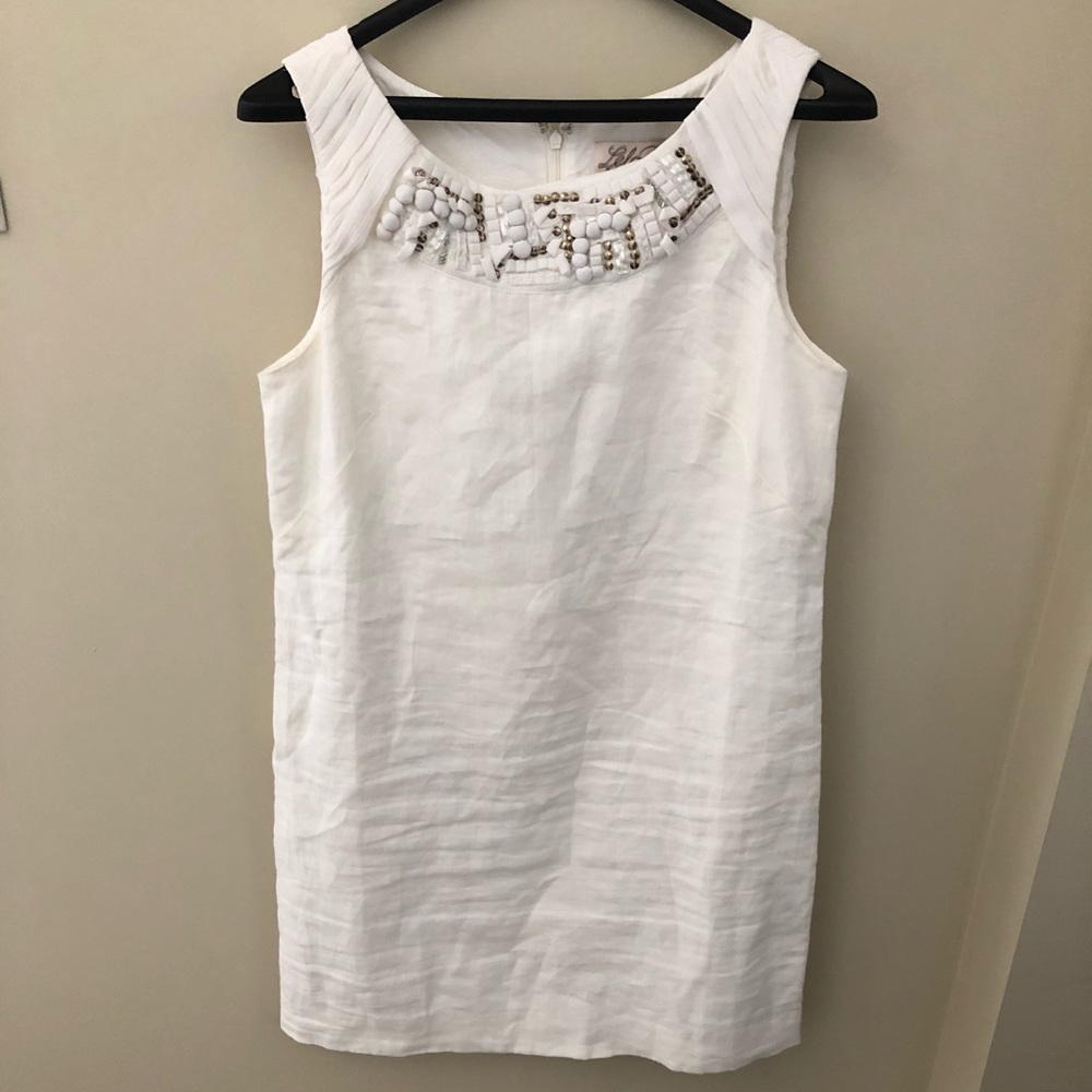 White summer dress